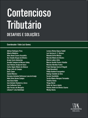 cover image of Contencioso tributário